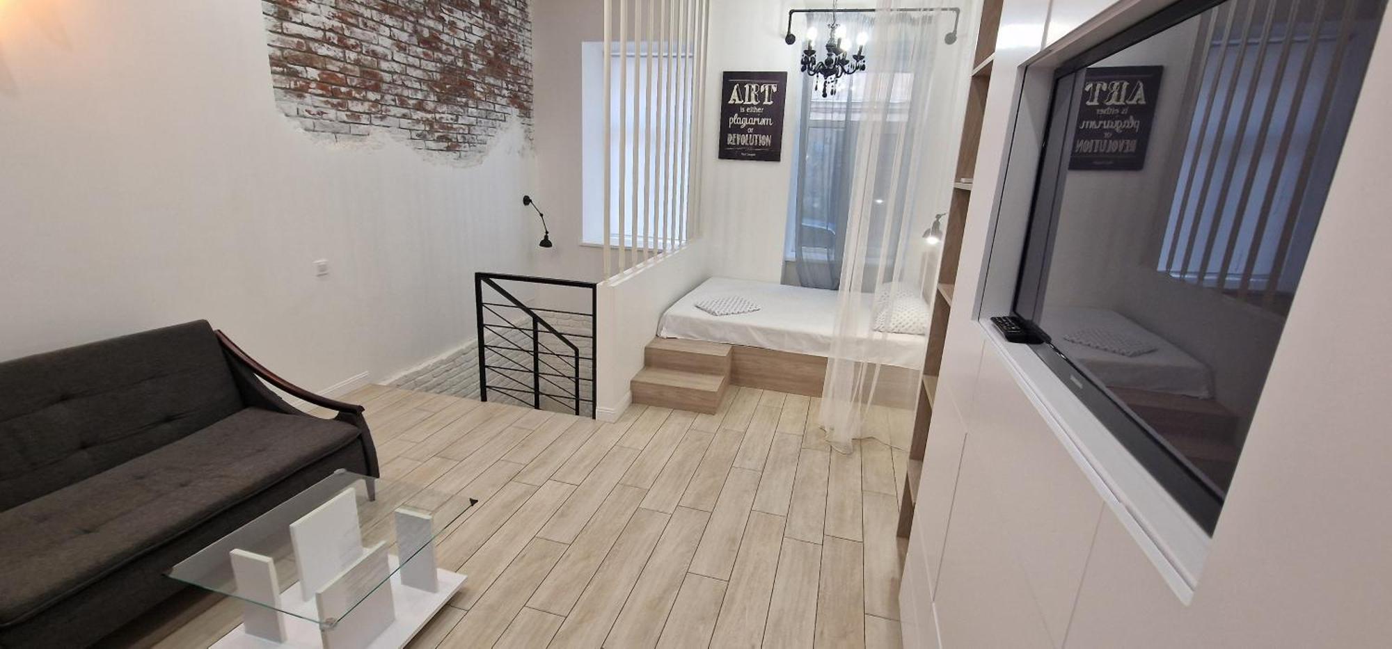 Чорно -Білий Люкс В Центрі Apartment Lviv Luaran gambar