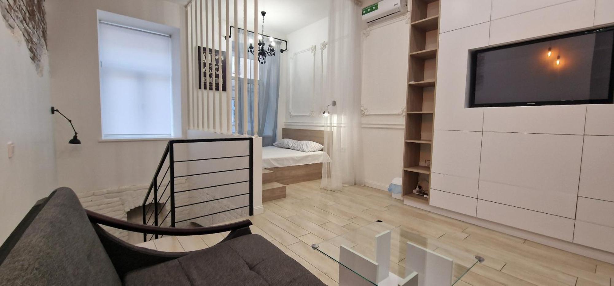 Чорно -Білий Люкс В Центрі Apartment Lviv Bilik gambar